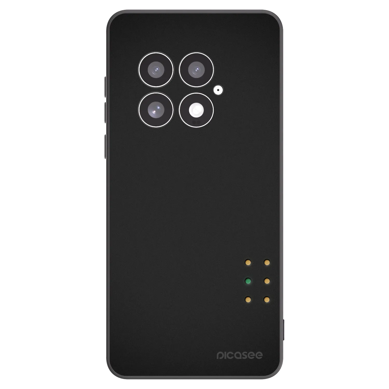Picasee Μαύρη θήκη σιλικόνης για OnePlus 13 5G - Pulse