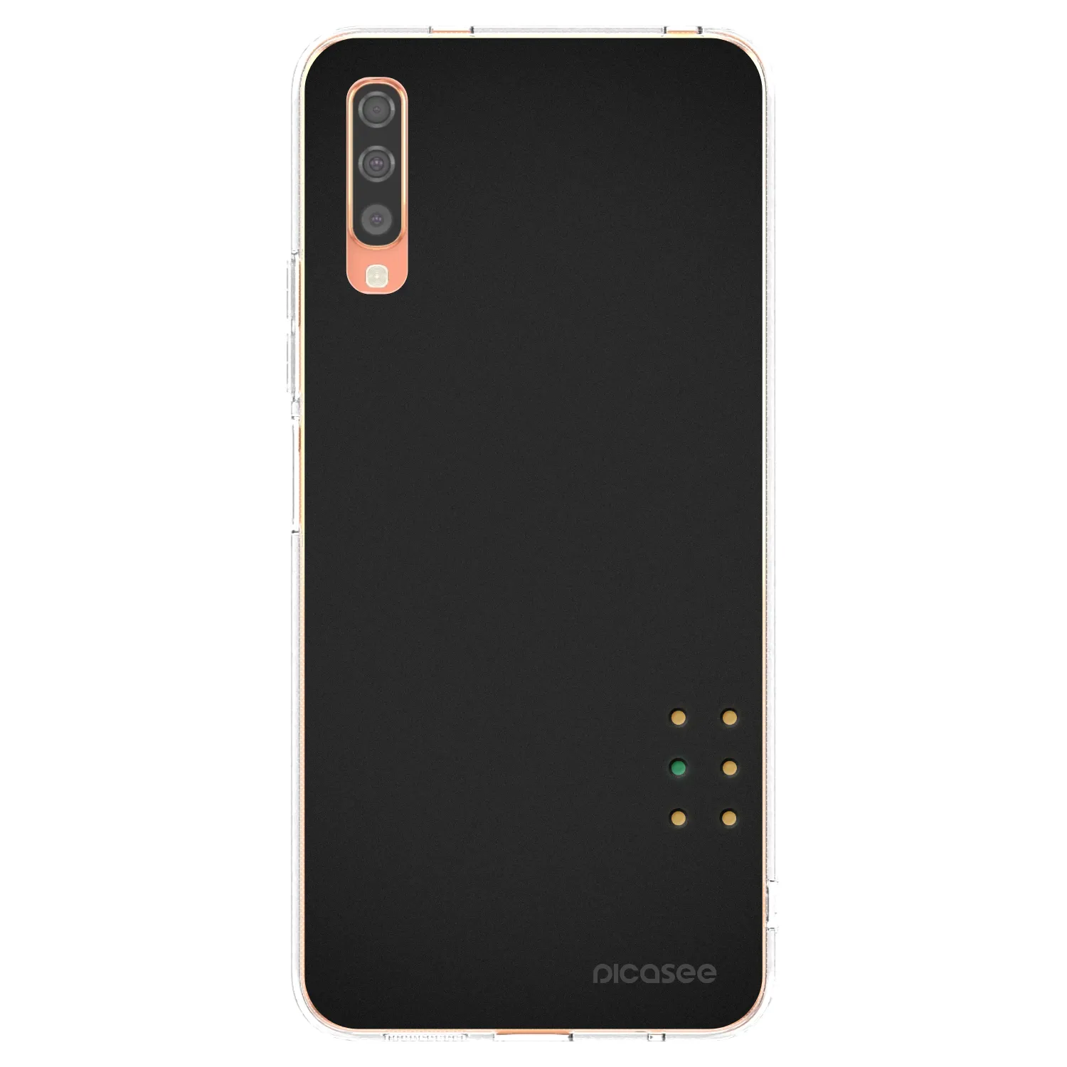 Picasee διαφανής θήκη σιλικόνης Samsung Galaxy A70 A705F - Pulse