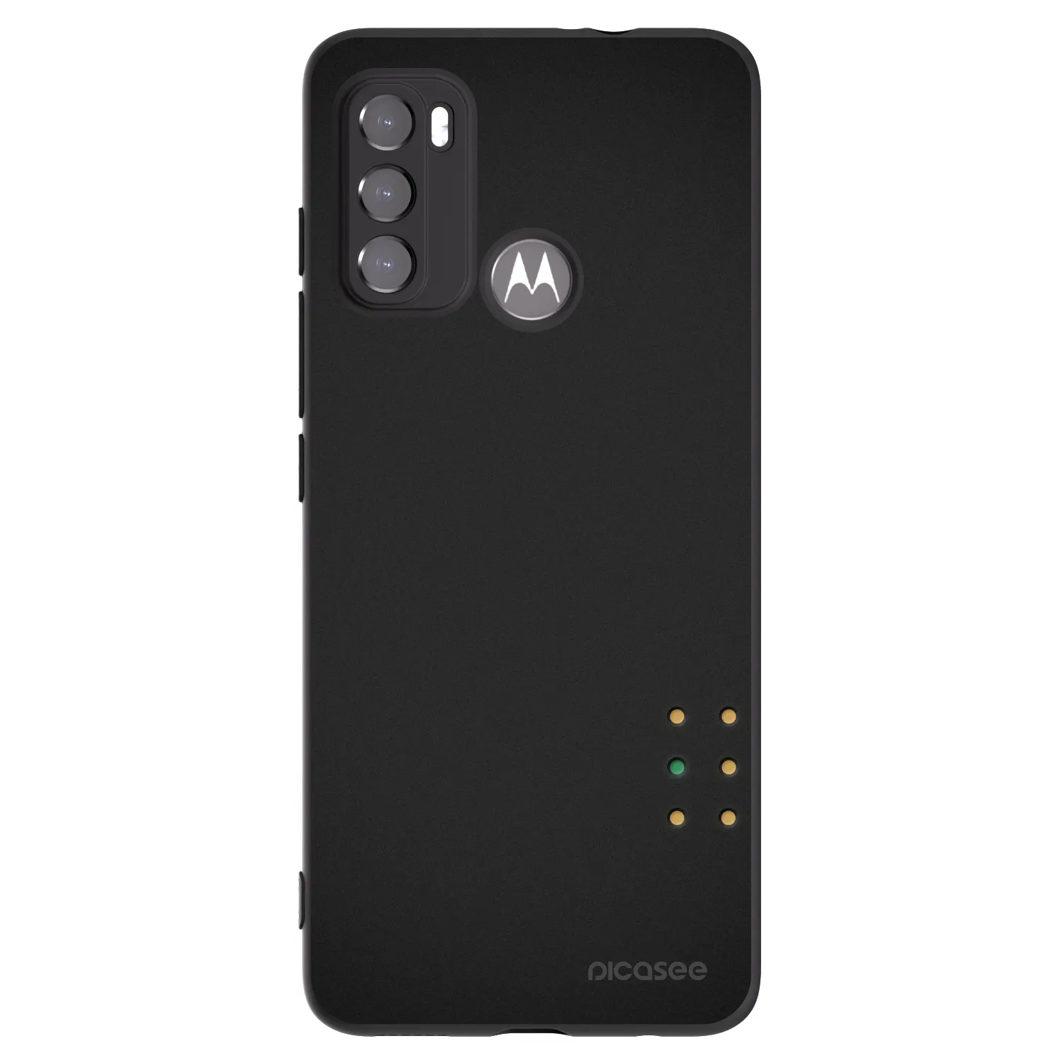 Picasee Μαύρη θήκη σιλικόνης για Motorola Edge 60 5G - Pulse