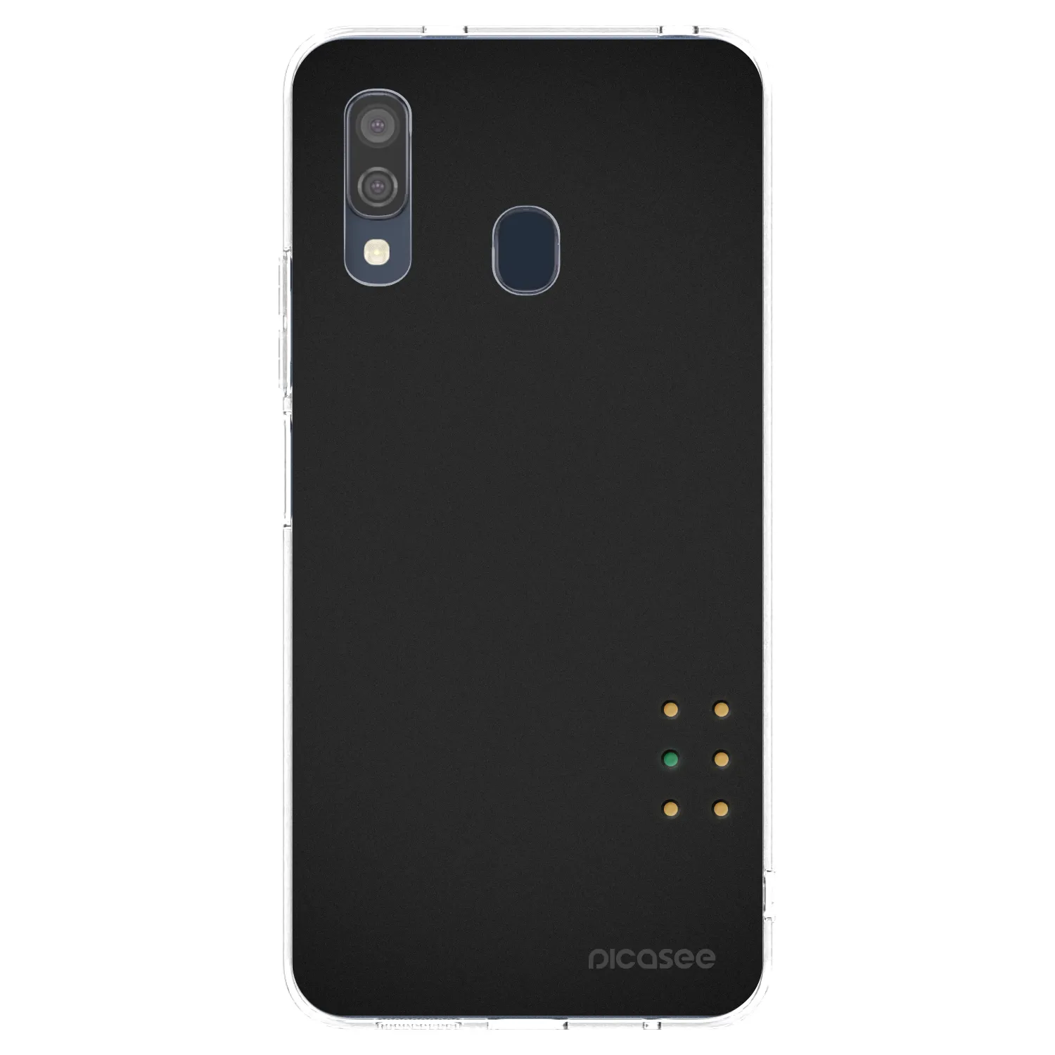 Picasee διαφανής θήκη σιλικόνης Samsung Galaxy A40 A405F - Pulse