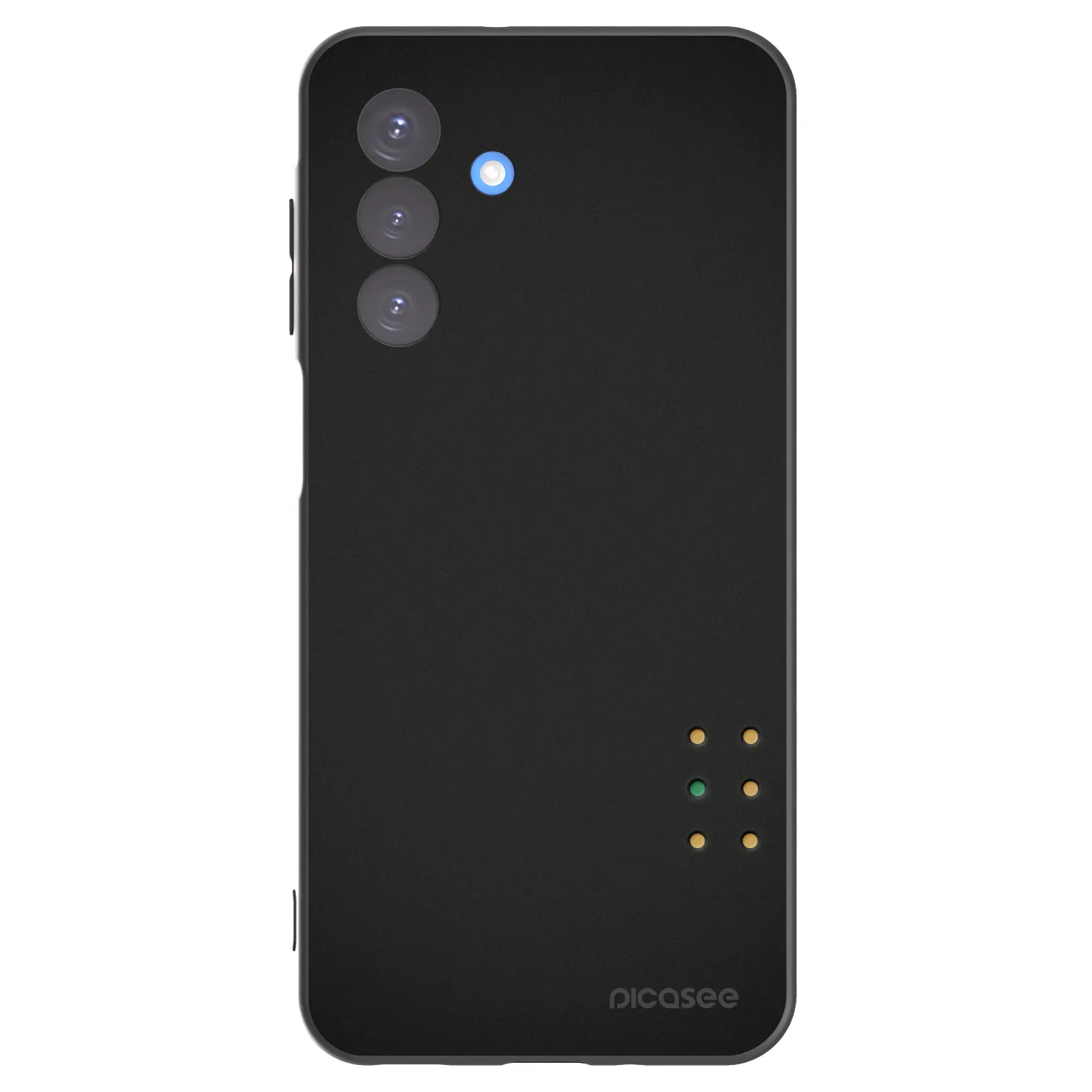 Picasee Μαύρη θήκη σιλικόνης για Samsung Galaxy A17 5G - Pulse