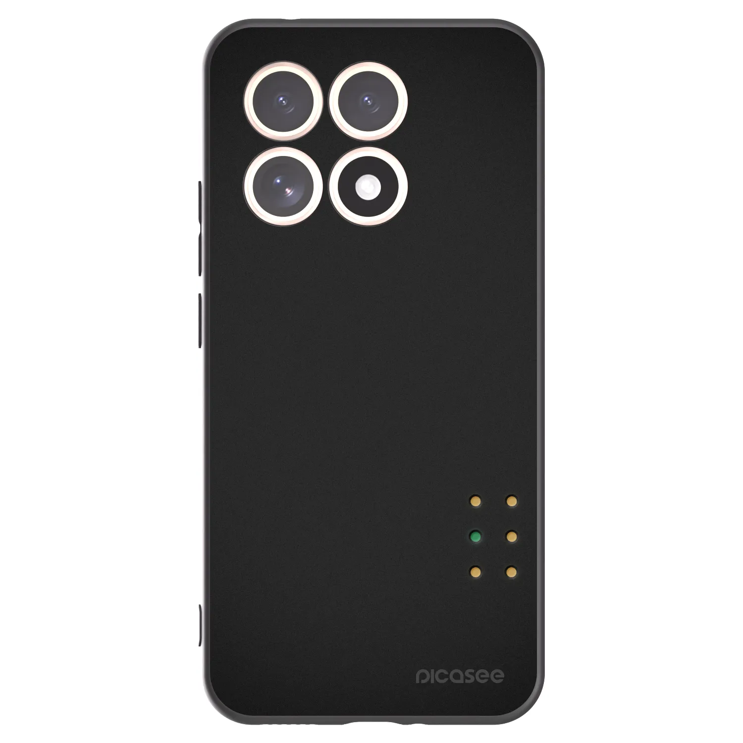Picasee Μαύρη θήκη σιλικόνης για Xiaomi 15T - Pulse