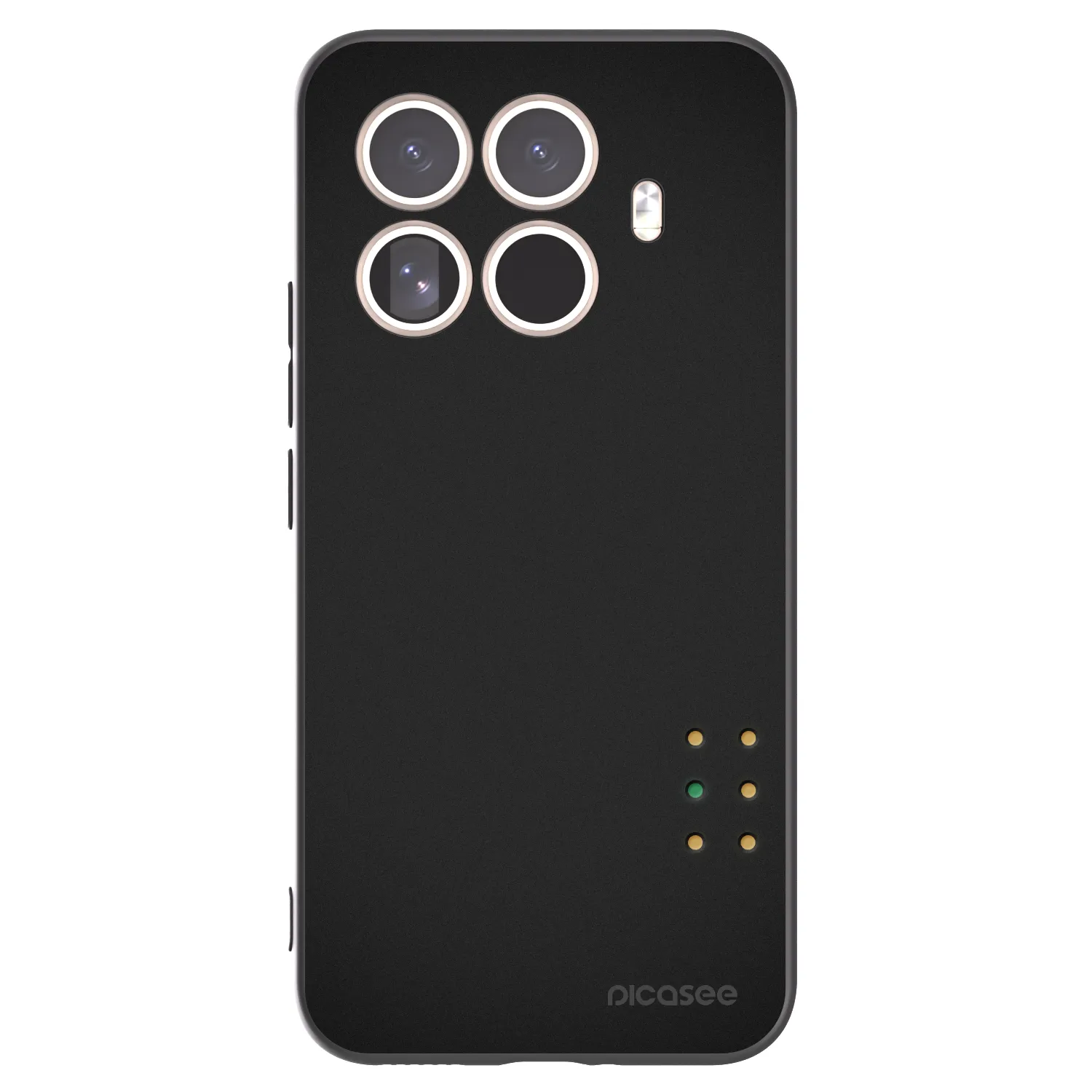 Picasee Μαύρη θήκη σιλικόνης για Xiaomi 15T Pro - Pulse