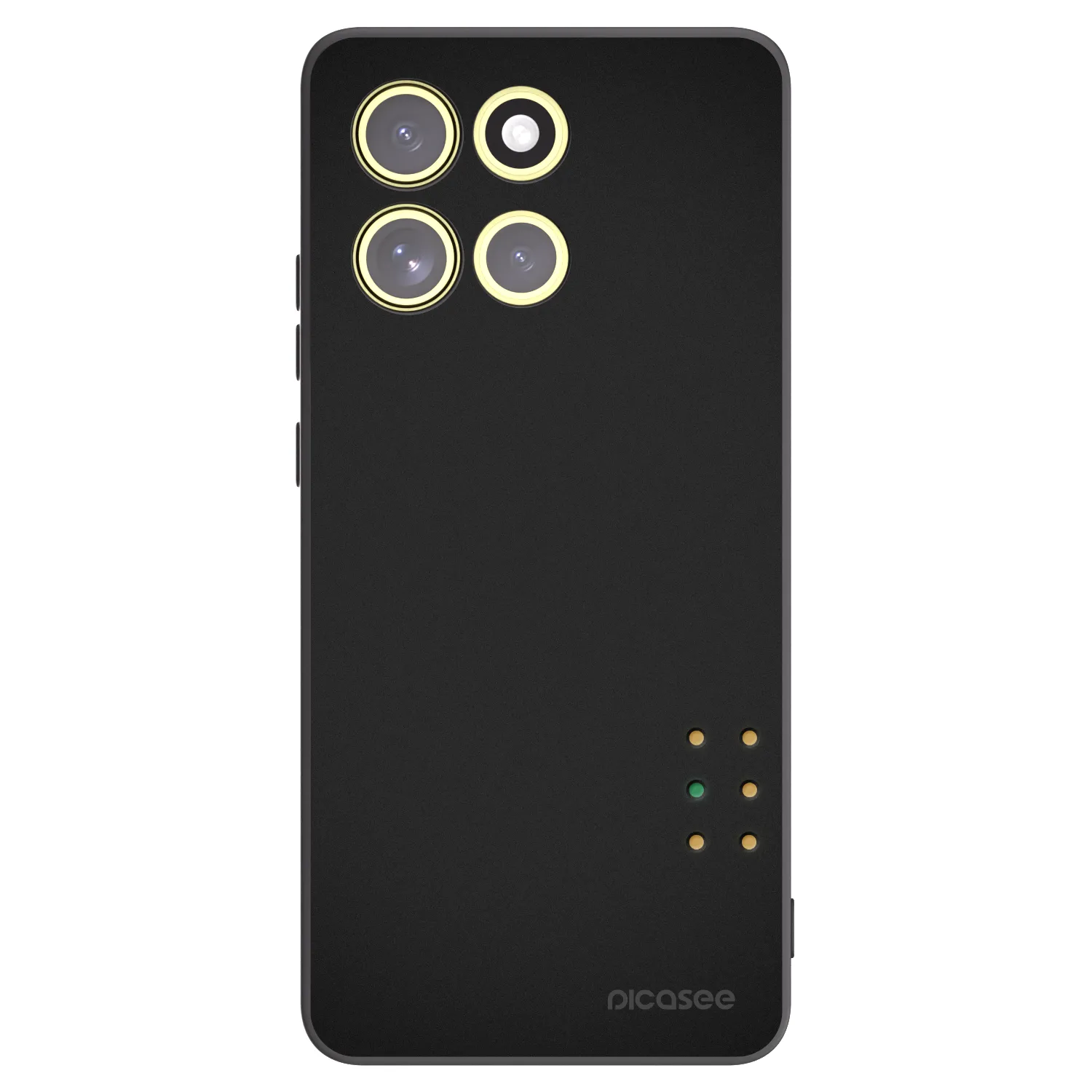 Picasee Μαύρη θήκη σιλικόνης για Motorola Moto G86 Power 5G - Pulse
