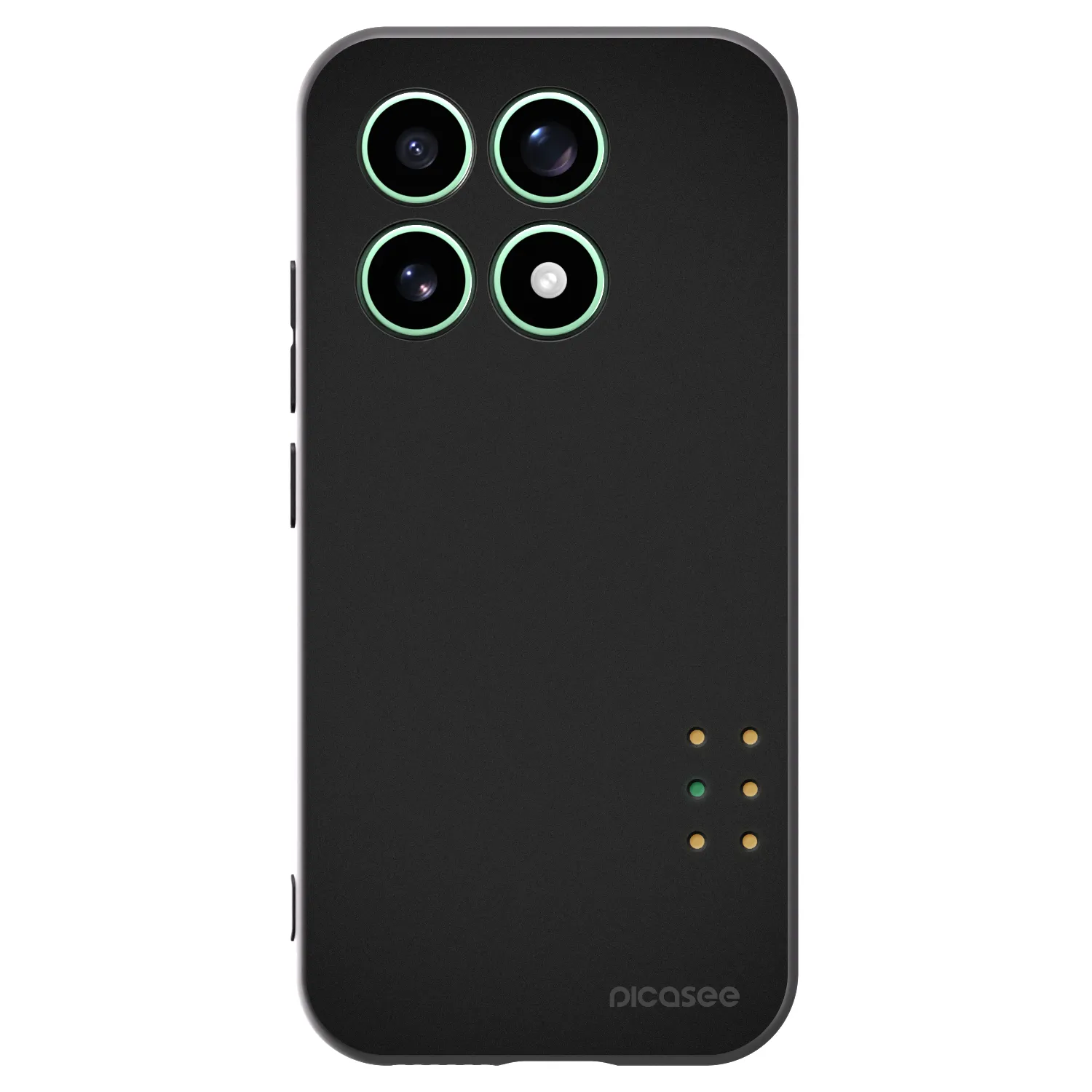 Picasee Μαύρη θήκη σιλικόνης για Xiaomi 17 - Pulse