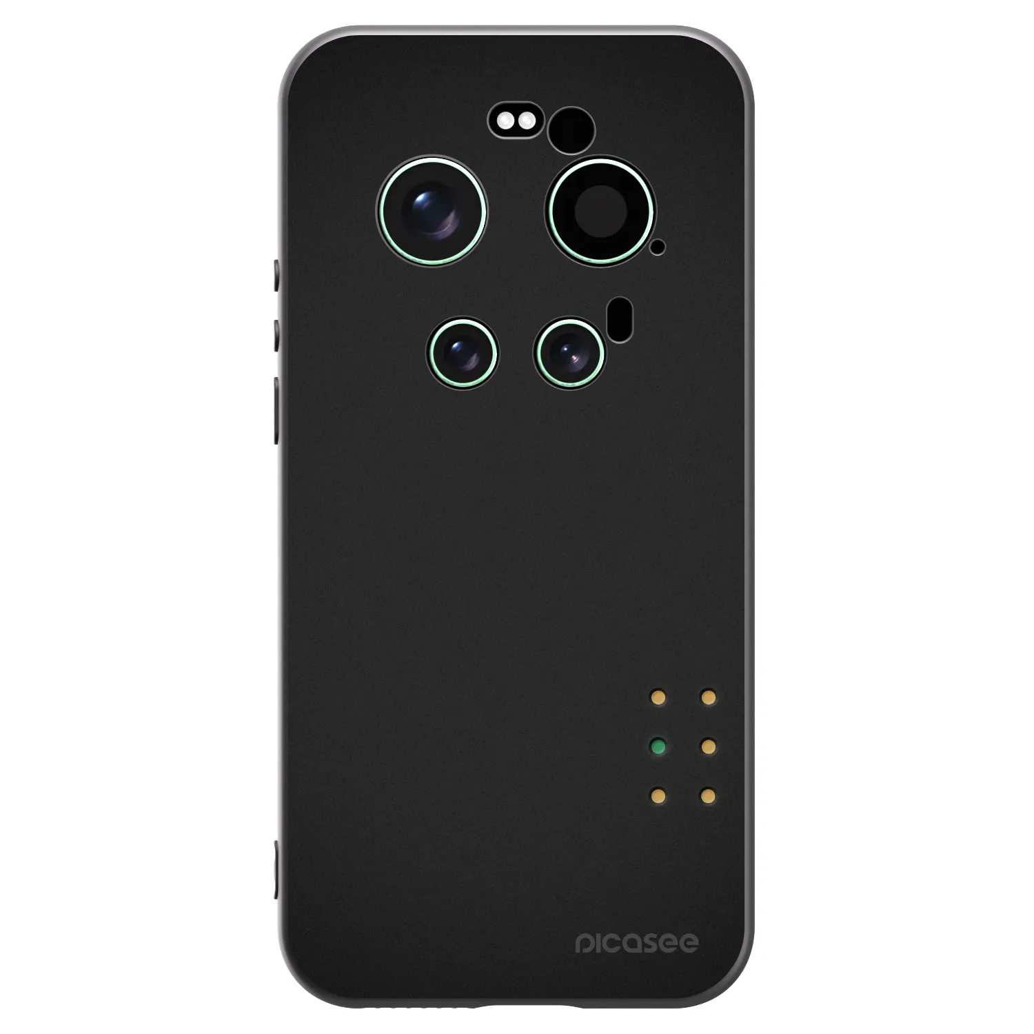 Picasee Μαύρη θήκη σιλικόνης για Xiaomi 17 Ultra - Pulse