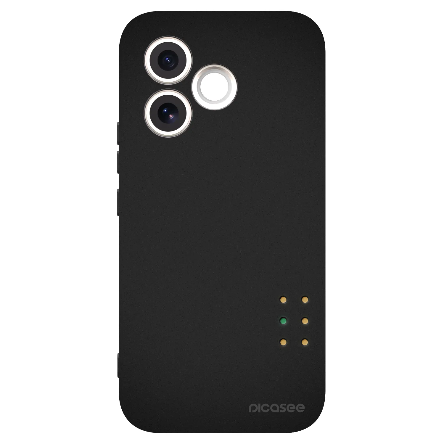 Picasee Μαύρη θήκη σιλικόνης για Honor 600 Lite - Pulse