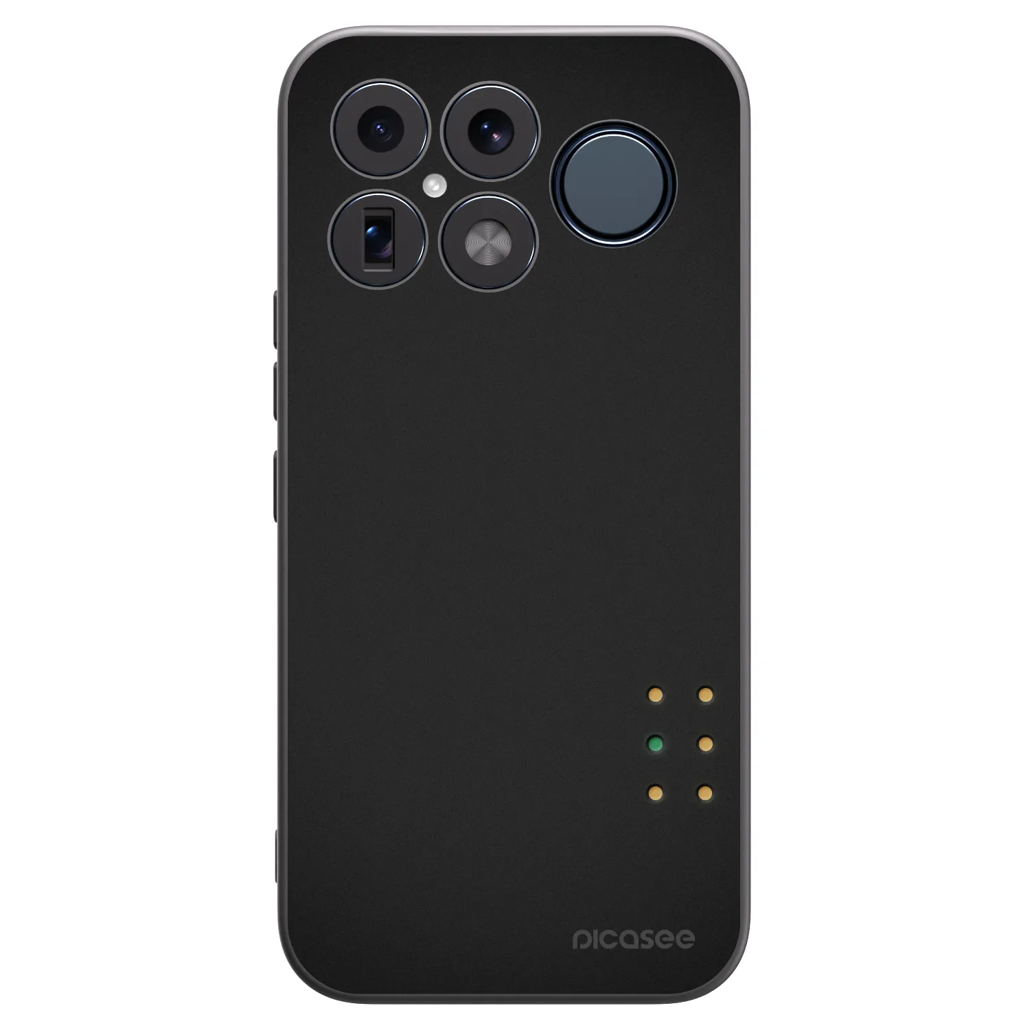 Picasee Μαύρη θήκη σιλικόνης για Xiaomi Poco F8 Ultra - Pulse