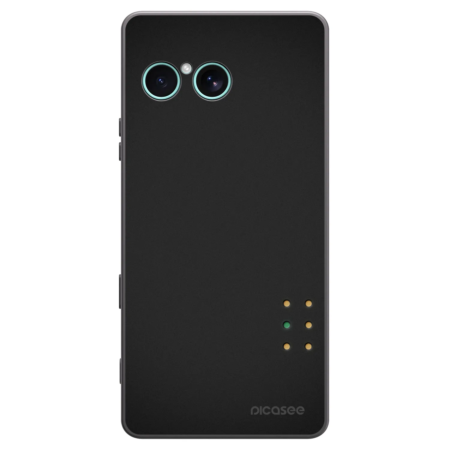 Picasee Μαύρη θήκη σιλικόνης για Sony Xperia 10 VII - Pulse