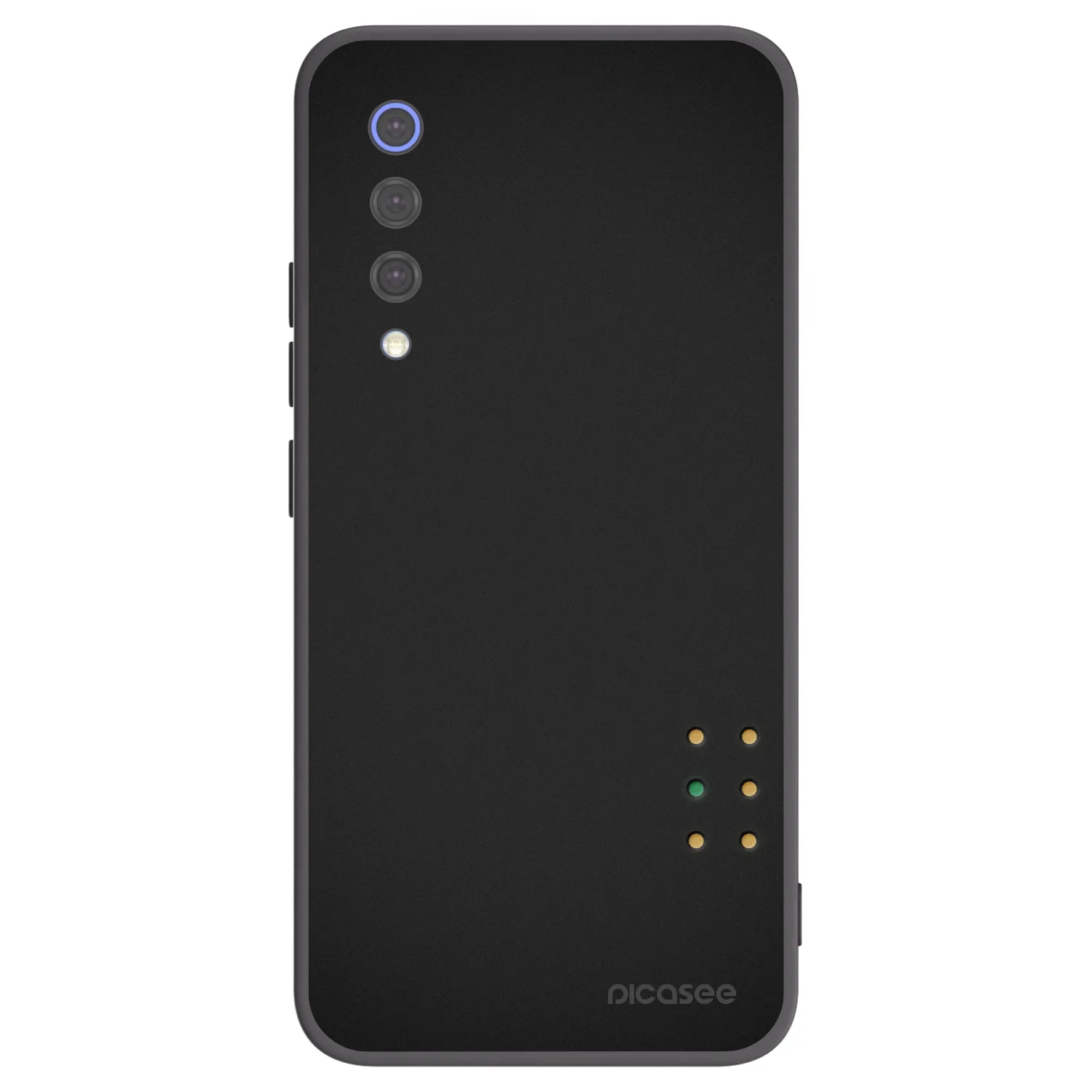 Picasee Μαύρη θήκη σιλικόνης για Xiaomi Mi 9 SE - Pulse