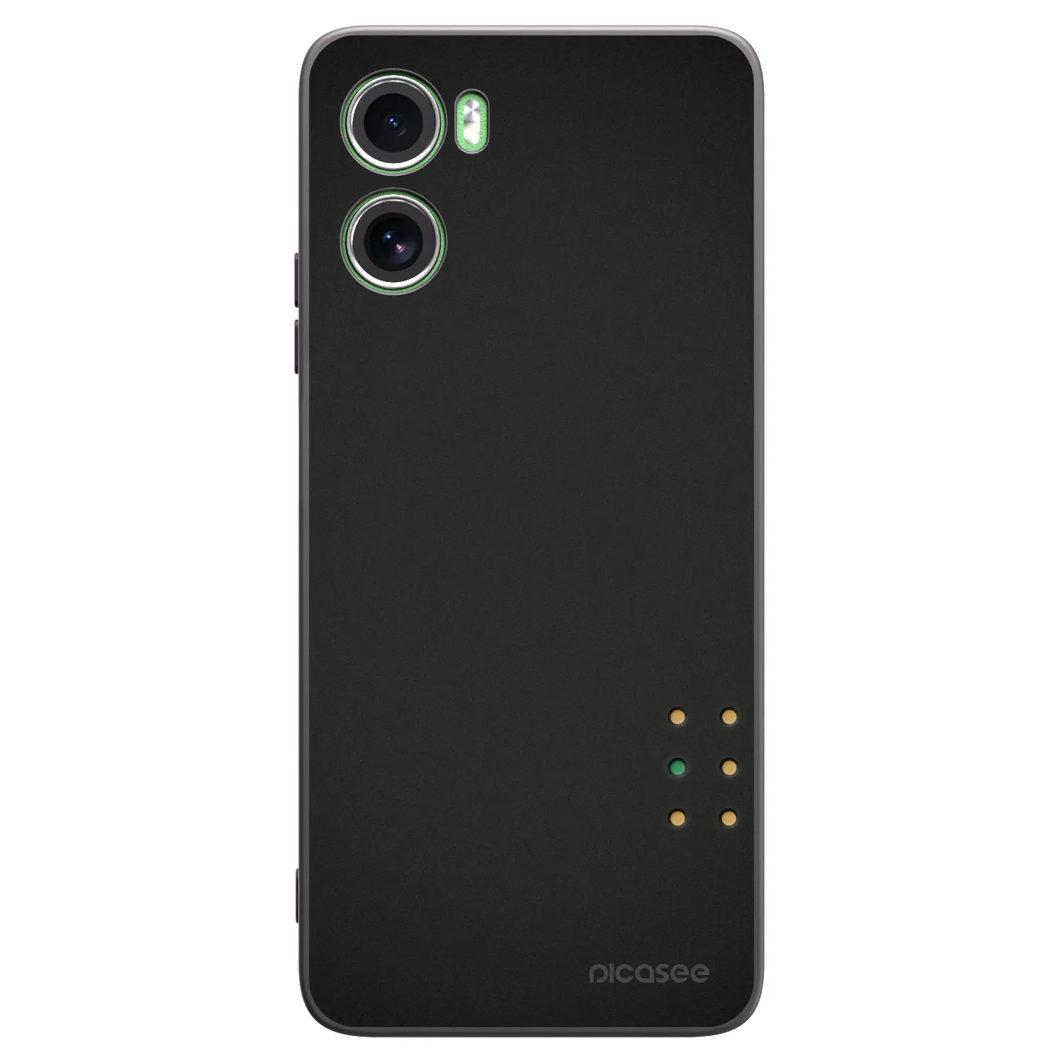Picasee Μαύρη θήκη σιλικόνης για Motorola Moto G06 - Pulse