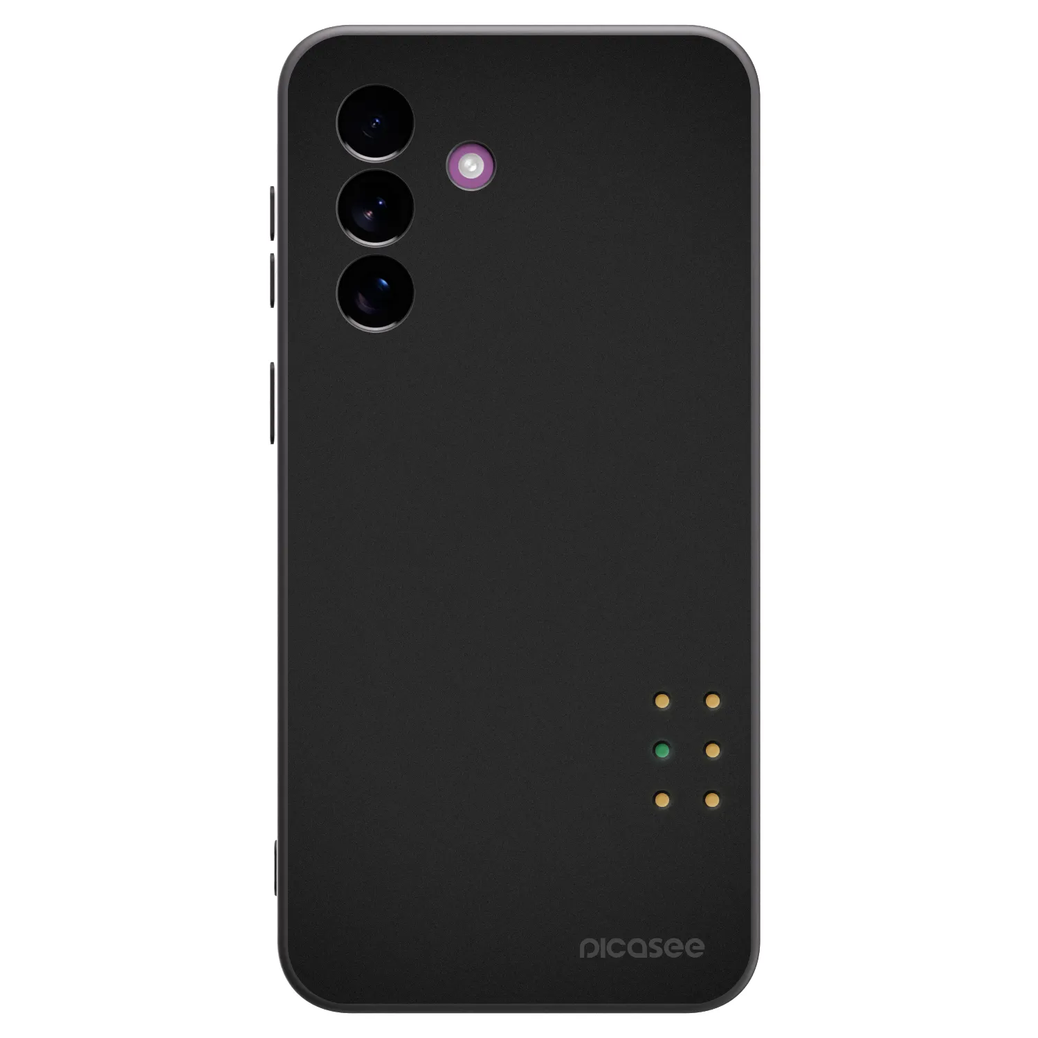 Picasee Μαύρη θήκη σιλικόνης για Samsung Galaxy A37 - Pulse