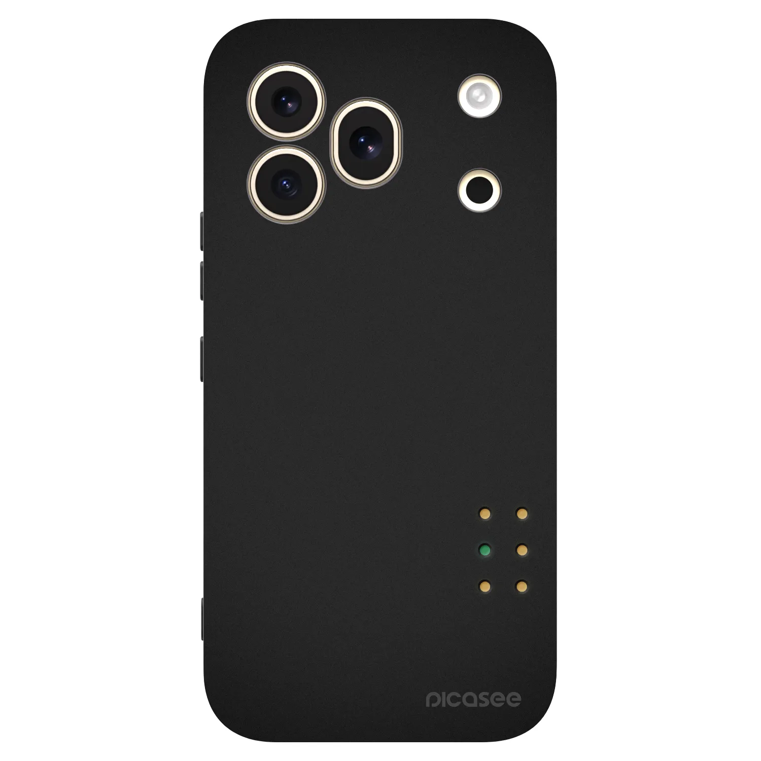 Picasee Μαύρη θήκη σιλικόνης για Honor 600 Pro - Pulse