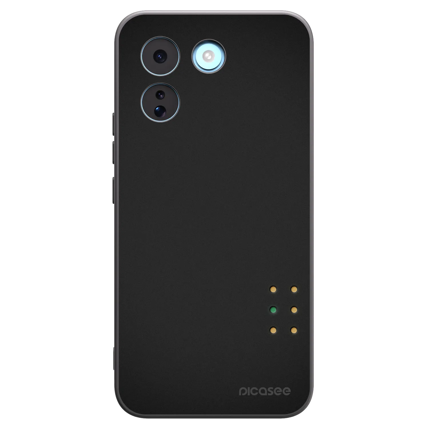 Picasee Μαύρη θήκη σιλικόνης για Xiaomi Redmi Note 17 Pro MAX 5G - Pulse