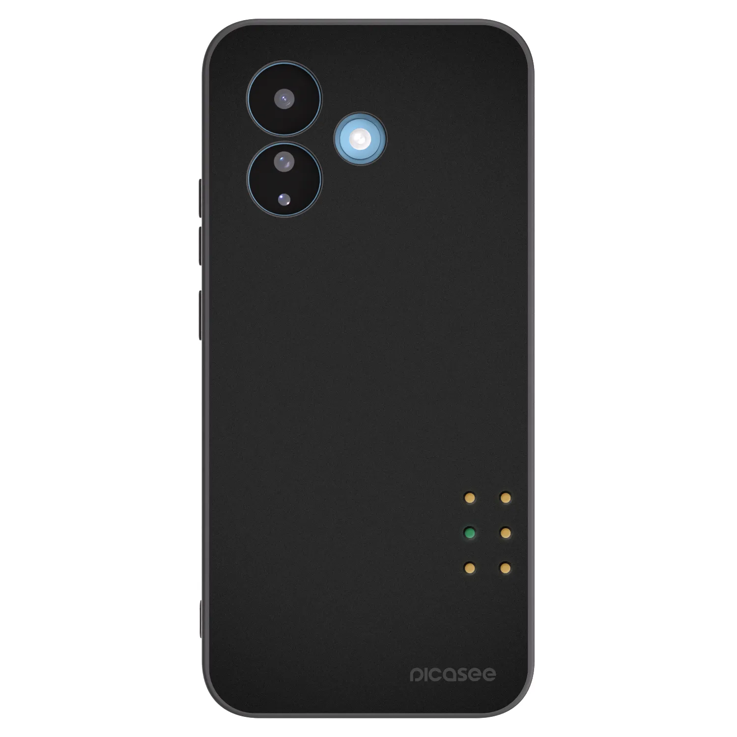 Picasee Μαύρη θήκη σιλικόνης για Xiaomi Redmi Note 17 Pro 5G - Pulse