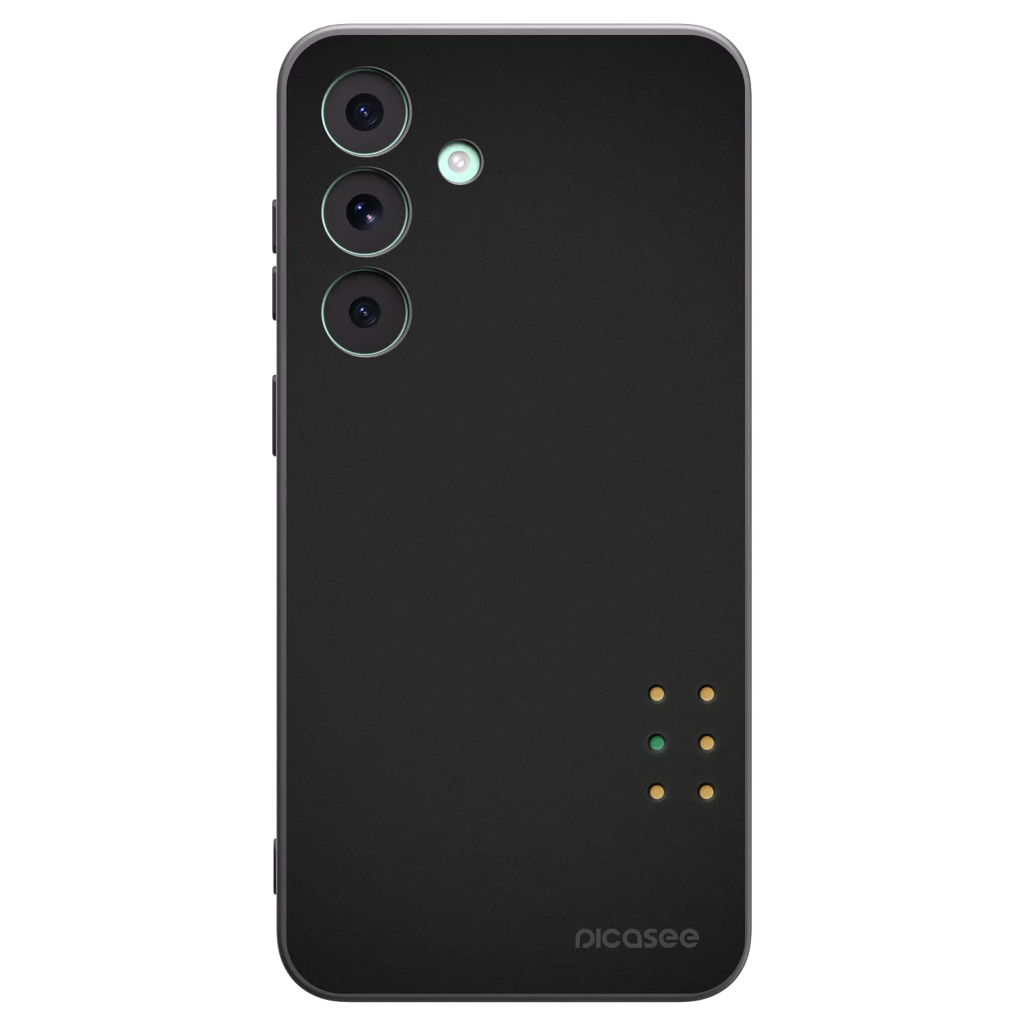 Picasee Μαύρη θήκη σιλικόνης για Samsung Galaxy S26 FE - Pulse
