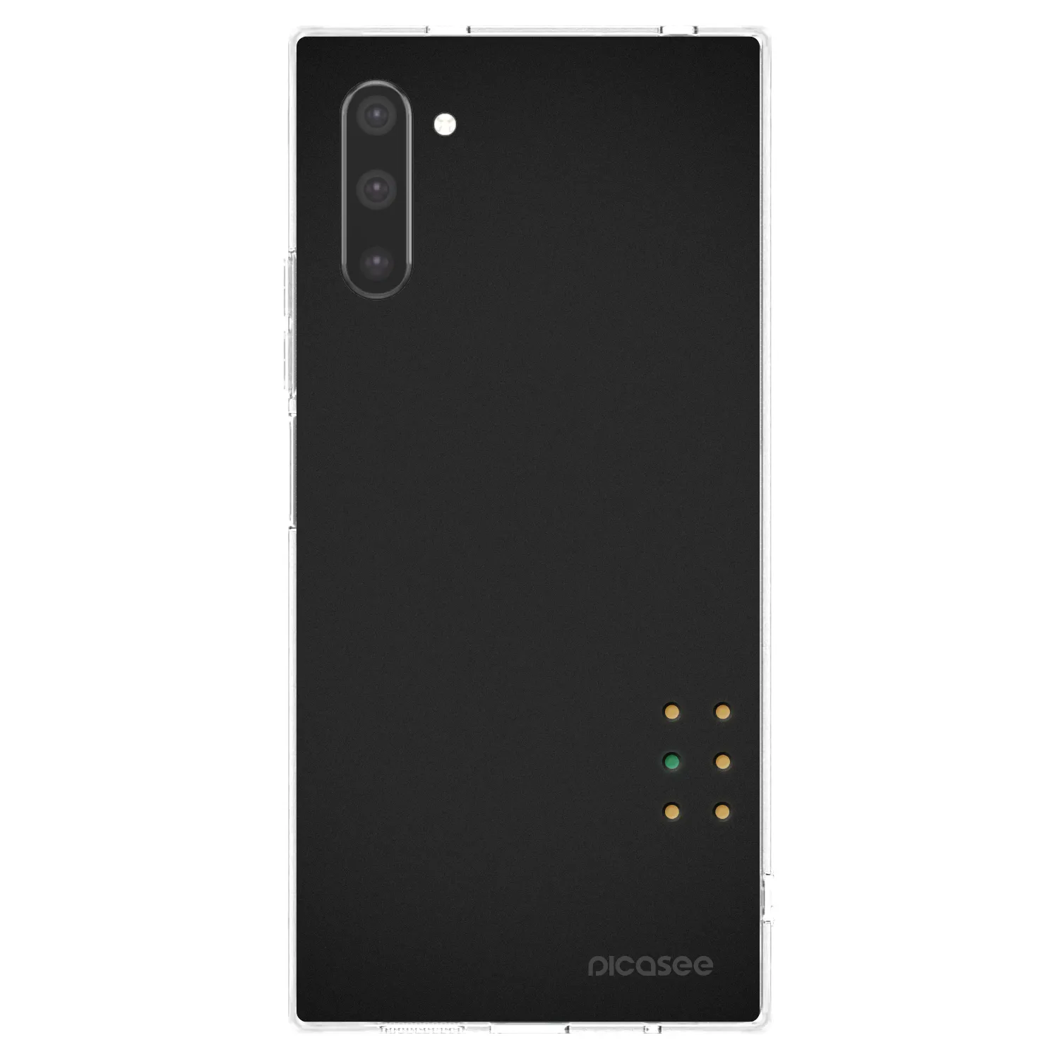 Picasee διαφανής θήκη σιλικόνης Samsung Galaxy Note 10 N970F - Pulse