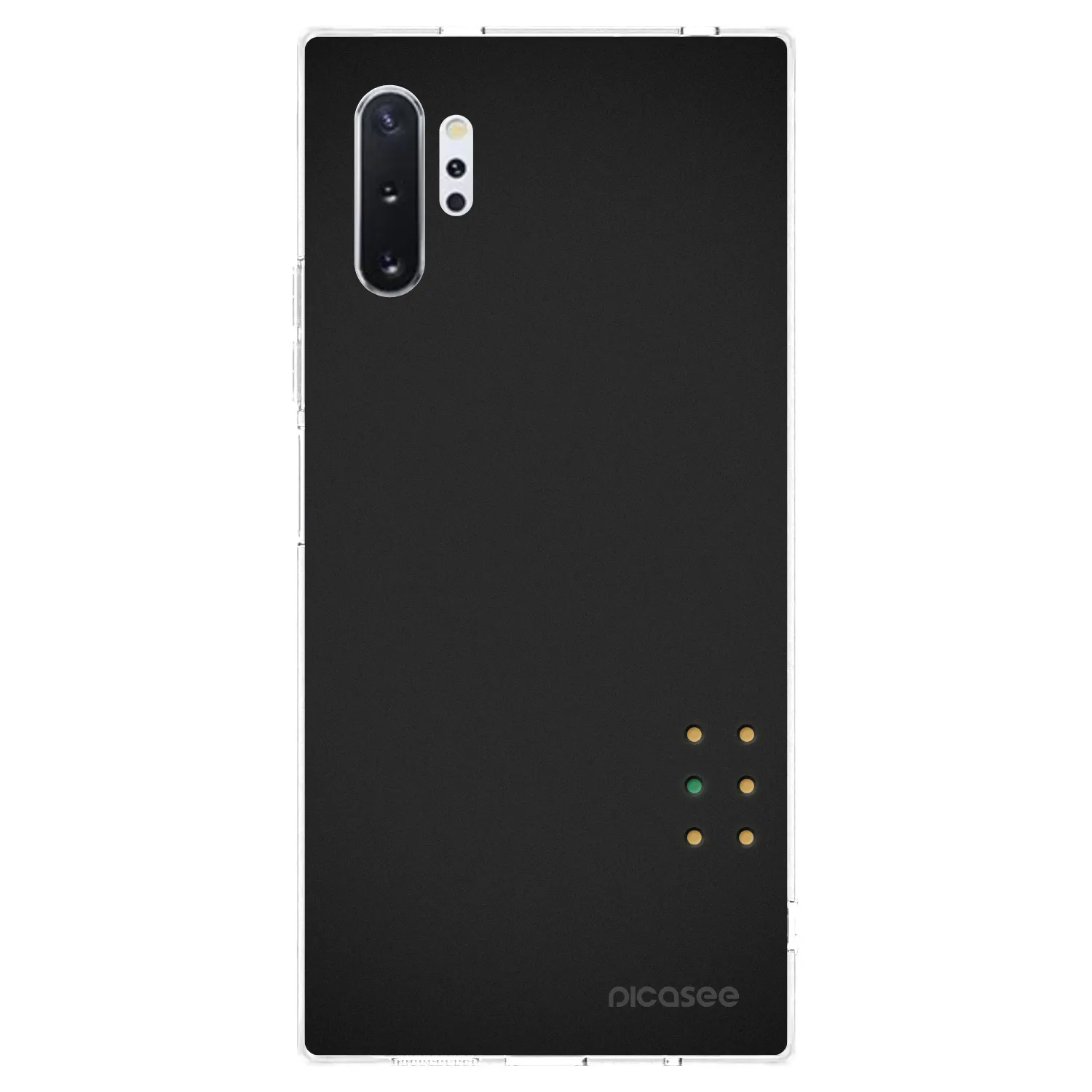 Picasee διαφανής θήκη σιλικόνης Samsung Galaxy Note 10+ N975F - Pulse
