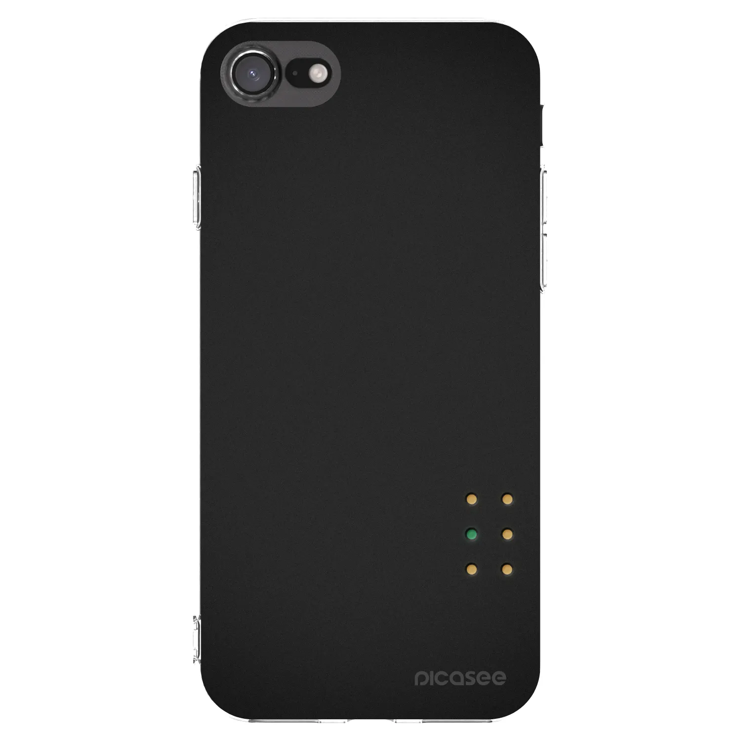 Picasee διαφανής θήκη σιλικόνης Apple iPhone 8 - Pulse