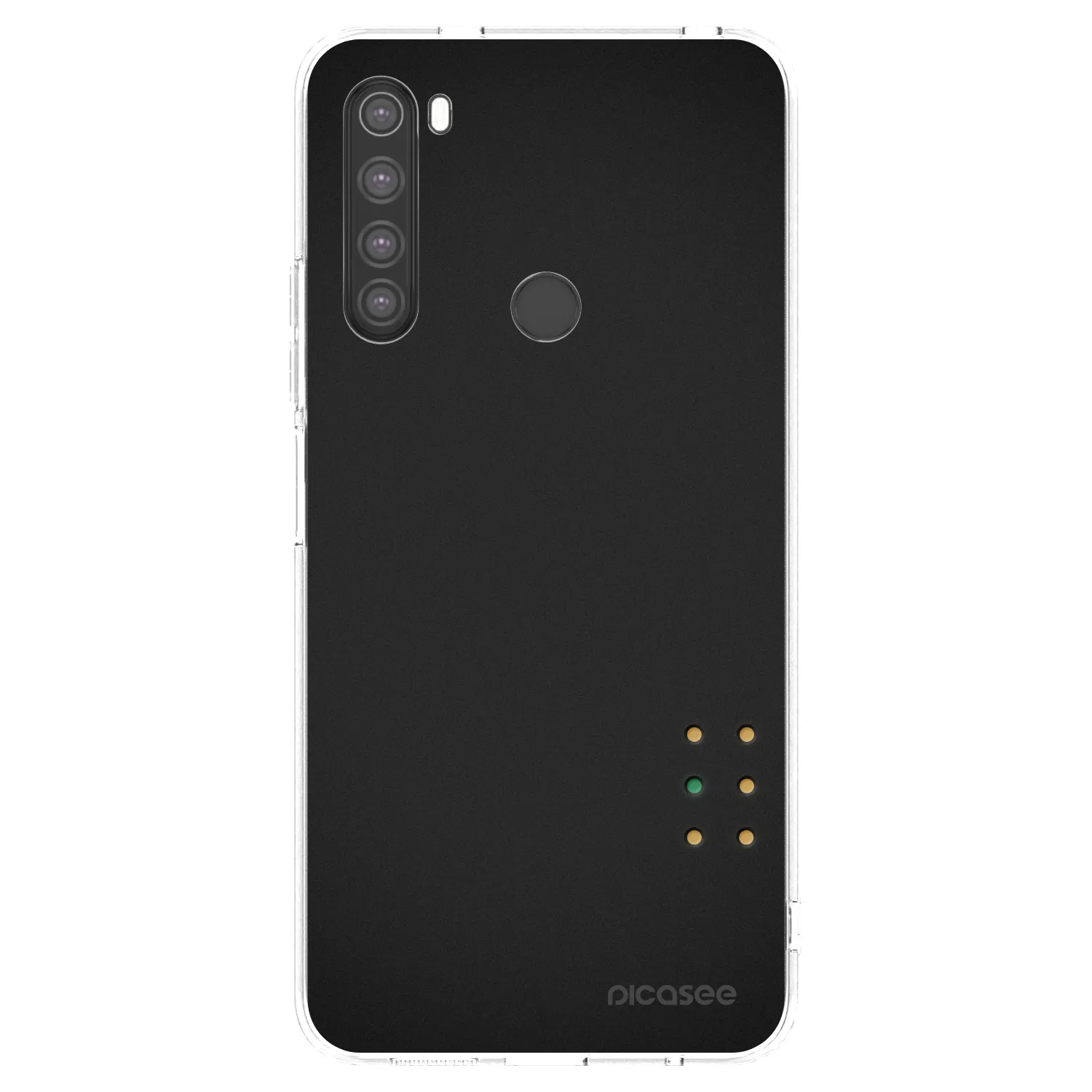 Picasee διαφανής θήκη σιλικόνης Xiaomi Redmi Note 8 - Pulse