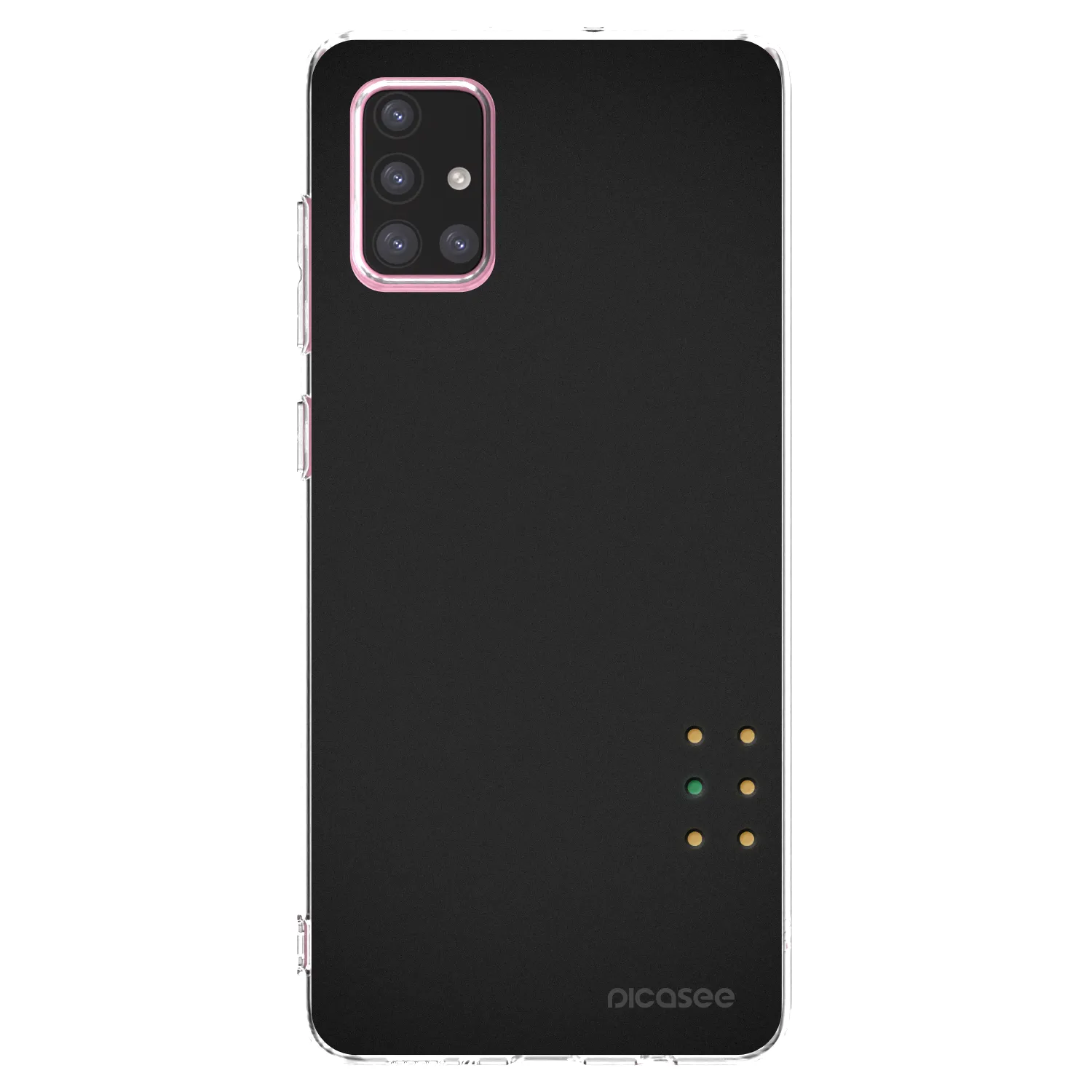 Picasee διαφανής θήκη σιλικόνης Samsung Galaxy A71 A715F - Pulse