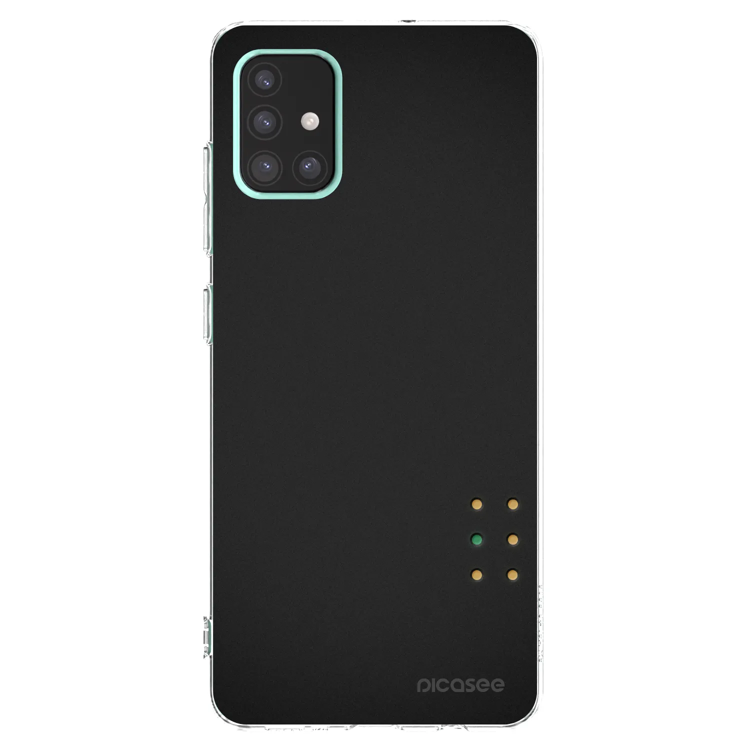 Picasee διαφανής θήκη σιλικόνης Samsung Galaxy A51 A515F - Pulse