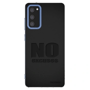 Picasee διαφανής θήκη σιλικόνης Samsung Galaxy S20 FE - No Excuses