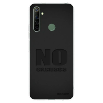 Picasee διαφανής θήκη σιλικόνης Realme 6i - No Excuses