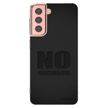 Picasee διαφανής θήκη σιλικόνης Samsung Galaxy S21 5G G991B - No Excuses
