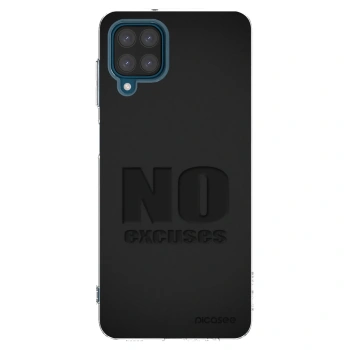 Picasee διαφανής θήκη σιλικόνης Samsung Galaxy A12 A125F - No Excuses