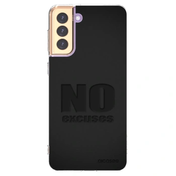 Picasee διαφανής θήκη σιλικόνης Samsung Galaxy S21+ 5G G996F - No Excuses