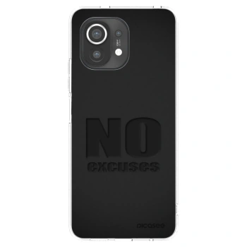 Picasee διαφανής θήκη σιλικόνης Xiaomi Mi 11 - No Excuses