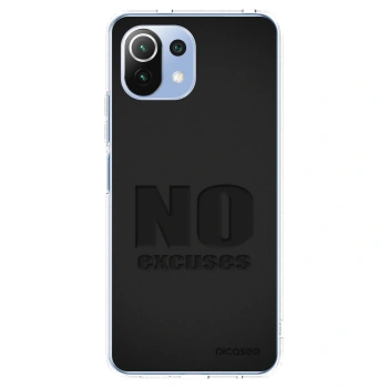 Picasee διαφανής θήκη σιλικόνης Xiaomi Mi 11 Lite - No Excuses