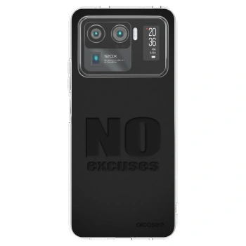 Picasee διαφανής θήκη σιλικόνης Xiaomi Mi 11 Ultra - No Excuses