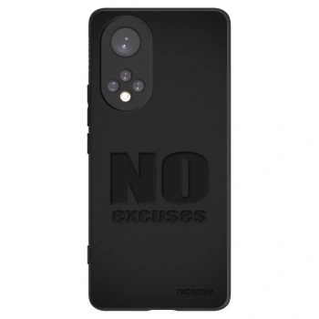 Picasee Μαύρη θήκη σιλικόνης για Huawei Nova 9 - No Excuses