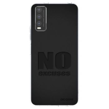 Picasee διαφανής θήκη σιλικόνης Vivo Y20s - No Excuses