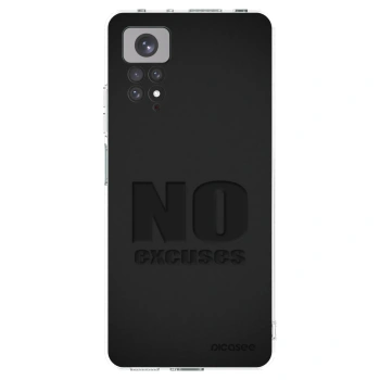 Picasee διαφανής θήκη σιλικόνης Xiaomi Redmi Note 11S 4G - No Excuses