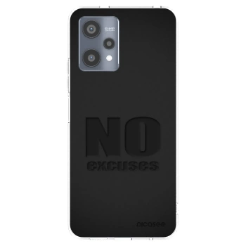 Picasee διαφανής θήκη σιλικόνης Realme 9 Pro 5G - No Excuses