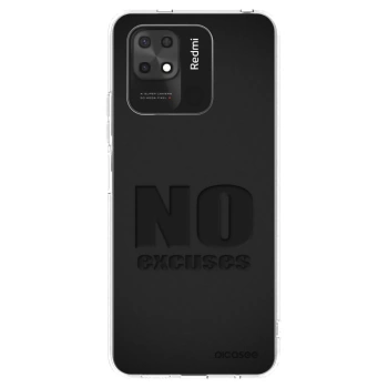 Picasee διαφανής θήκη σιλικόνης Xiaomi Redmi 10C - No Excuses