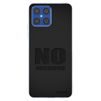 Picasee διαφανής θήκη σιλικόνης Honor X8 4G - No Excuses