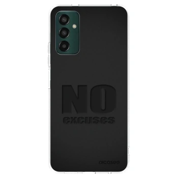 Picasee διαφανής θήκη σιλικόνης Samsung Galaxy M13 M135F - No Excuses