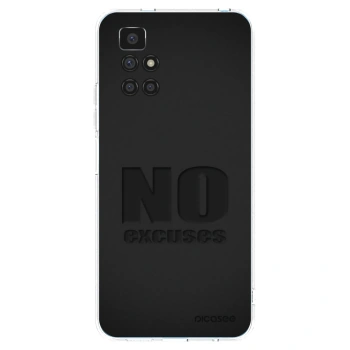 Picasee διαφανής θήκη σιλικόνης Xiaomi Redmi 10 (2022) - No Excuses