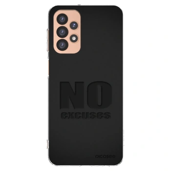 Picasee διαφανής θήκη σιλικόνης Samsung Galaxy A23 A236B 5G - No Excuses