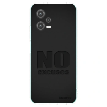 Picasee διαφανής θήκη σιλικόνης Xiaomi Poco X5 - No Excuses