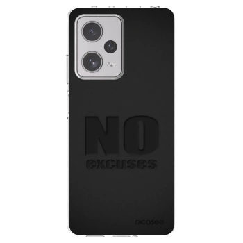 Picasee διαφανής θήκη σιλικόνης Xiaomi Redmi Note 12 Pro+ 5G - No Excuses