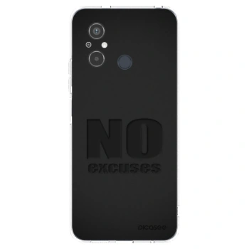Picasee διαφανής θήκη σιλικόνης Xiaomi Redmi 12C - No Excuses