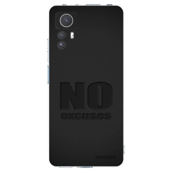 Picasee διαφανής θήκη σιλικόνης Xiaomi Redmi Note 12S - No Excuses