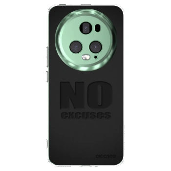 Picasee διαφανής θήκη σιλικόνης Honor Magic5 Pro - No Excuses