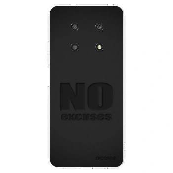Picasee διαφανής θήκη σιλικόνης Honor Magic4 Lite 5G - No Excuses