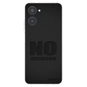 Picasee διαφανής θήκη σιλικόνης Realme 10 4G - No Excuses